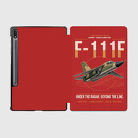 Thumbnail for F-111F Aardvark design on red samsung tablet tablet case