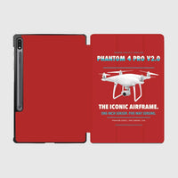 Thumbnail for DJI Phantom 4 Pro V2.0 design on red samsung tablet tablet case