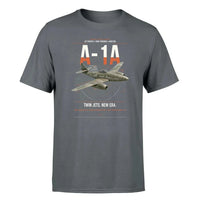 Thumbnail for Messerschmitt Me 262A-1a design on gray t-shirt, single-side print