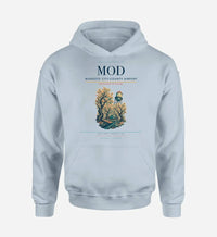 Thumbnail for Modesto City-County Airport (MOD) design on light blue hoodie single-side print