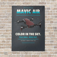 Thumbnail for DJI Mavic Air vertical canvas print - no frame - gray background