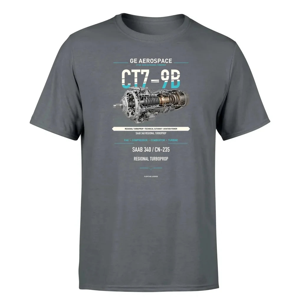 CT7-9B design on gray single side