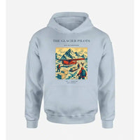 Thumbnail for VINTAGE G4028 - The Glacier Pilots - Premium Hoodie design on lightblue premium