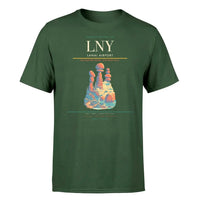 Thumbnail for Lanai Airport (LNY) T-Shirt single-side front print in Dark Green | lanai-airport-lny-double-side-t-shirt