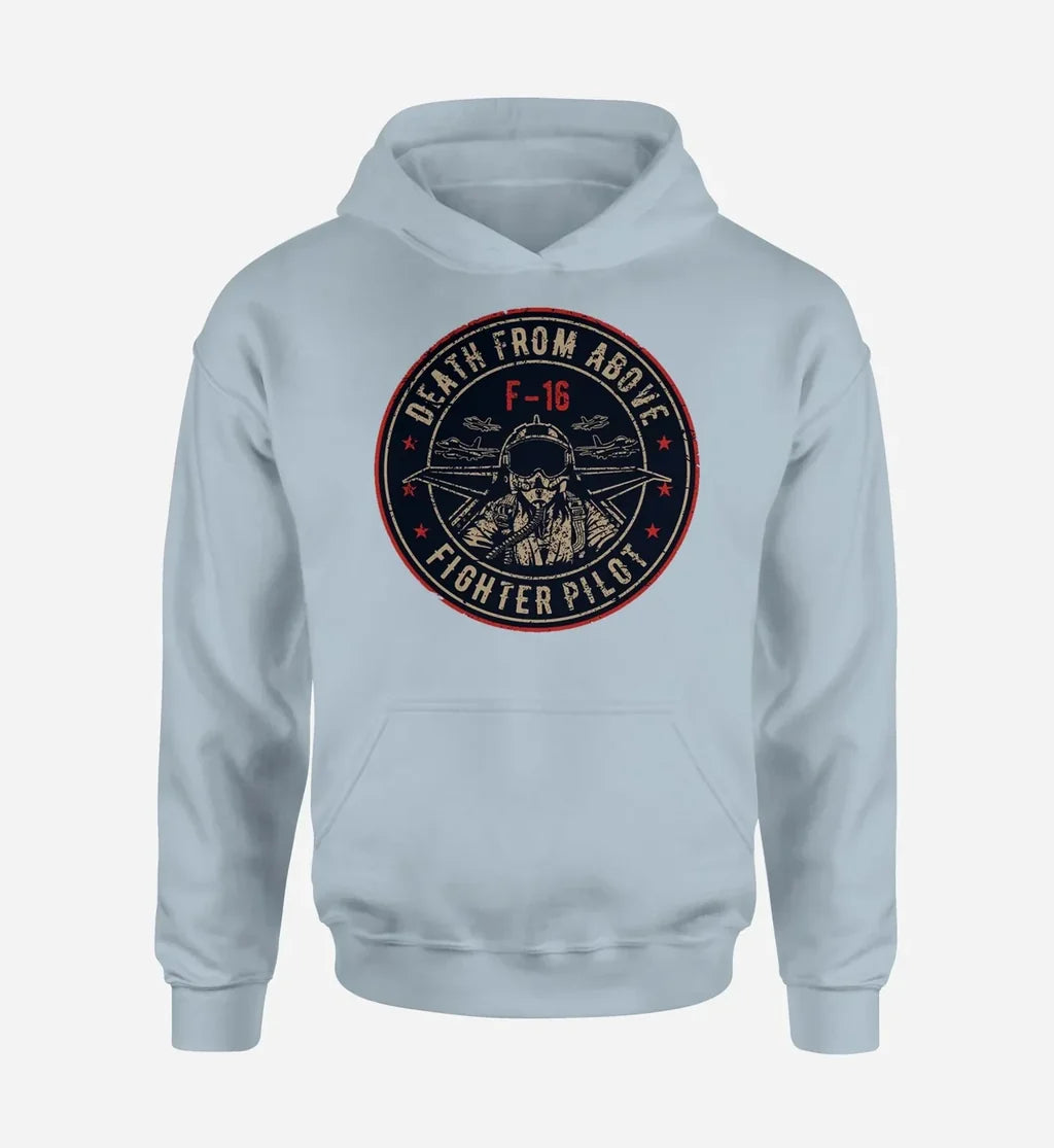 Fighter Jet 16 - Death Hoodie - view 8