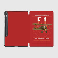 Thumbnail for Sopwith Camel F.1 design on red samsung tablet tablet case