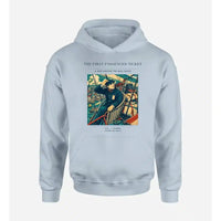 Thumbnail for VINTAGE G4321 - The First Passenger Ticket - Premium Hoodie design on lightblue premium