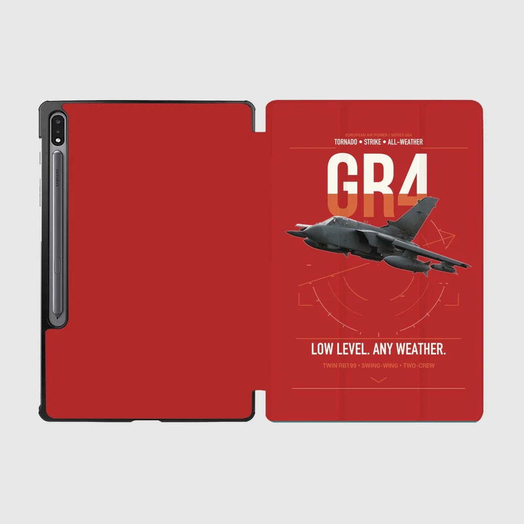 Panavia Tornado GR4 design on red samsung tablet tablet case