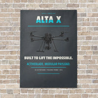 Thumbnail for Freefly Alta X vertical canvas print - no frame - gray background