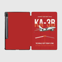 Thumbnail for KA-3B Skywarrior design on red samsung tablet tablet case