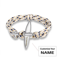 Thumbnail for Customisable Thinner & Small Airplane Bracelet - view 25