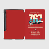 Thumbnail for Boeing 787-8 Dreamliner design on red samsung tablet tablet case