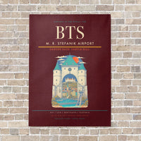 Thumbnail for M. R. Stefanik Airport BTS - Canvas No Frame - Dark Red