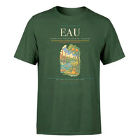 Thumbnail for Chippewa Valley Regional Airport (EAU) T-Shirt single-side front print in Dark Green | chippewa-valley-regional-airport-eau-double-side-t-shirt