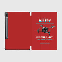 Thumbnail for DJI FPV design on red samsung tablet tablet case