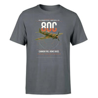 Thumbnail for IAR 80C design on gray t-shirt, single-side print