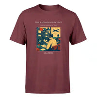 Thumbnail for VINTAGE G4514 - The Radio Room Watch - Premium T-Shirt design on darkred premium t shirt