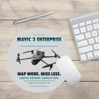 Thumbnail for DJI Mavic 3 Enterprise design on light gray round mouse pad