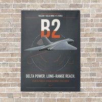 Thumbnail for Avro Vulcan B2 vertical canvas print - no frame - gray background