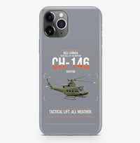 Thumbnail for Bell Canada CH-146 Griffon design on gray magsafe iphone case, for iPhone Pro Max