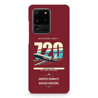 Thumbnail for Boeing 720B design on samsung case - dark red