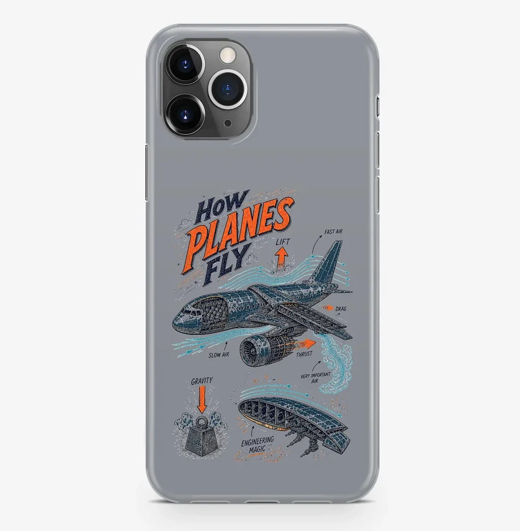 SIGNAL 616 - How Planes Fly V2 - MagSafe iPhone Pro Max design on gray magsafe iphone pro max