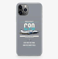 Thumbnail for Beechcraft King Air C90 design on gray magsafe iphone case, for iPhone Pro Max