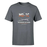 Thumbnail for MQ-1C Gray Eagle ER design on gray double-side t-shirt, single-side print