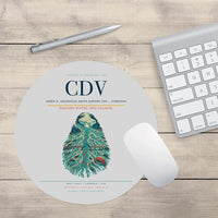 Thumbnail for Merle K. (Mudhole) Smith Airport (CDV) design on light gray round mouse pad