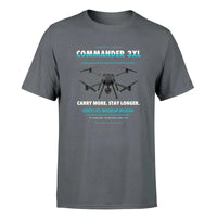 Thumbnail for Draganfly Commander 3XL design on gray single side