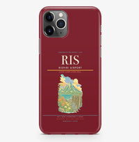 Thumbnail for Rishirifuji Airport (RIS) design on dark red iPhone 16 Pro MagSafe case