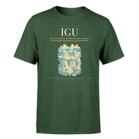 Thumbnail for Foz do Iguaçu International Airport (IGU) T-Shirt single-side front print in Dark Green | foz-do-iguaçu-international-airport-igu-double-side-t-shirt