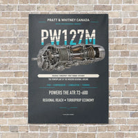 Thumbnail for PW127M vertical canvas print - no frame - gray background