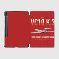 Thumbnail for Vickers VC10 K.3 design on red samsung tablet tablet case