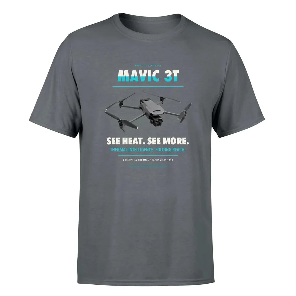 DJI Mavic 3 Thermal design on gray single side