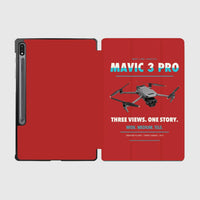 Thumbnail for DJI Mavic 3 Pro design on red samsung tablet tablet case