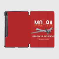 Thumbnail for MQ-9A Reaper design on red samsung tablet tablet case