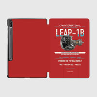 Thumbnail for CFM LEAP-1B design on red samsung tablet tablet case