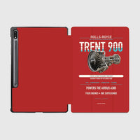 Thumbnail for TRENT 900 design on red samsung tablet tablet case