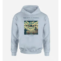 Thumbnail for VINTAGE G4095 - The Fog Landing - Premium Hoodie design on lightblue premium