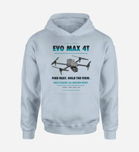 Thumbnail for Autel EVO Max 4T design on light blue hoodie single side