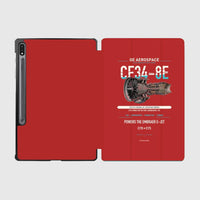 Thumbnail for CF34-8E design on red samsung tablet tablet case