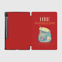 Thumbnail for Borg El Arab Airport (HBE) design on red samsung tablet tablet case
