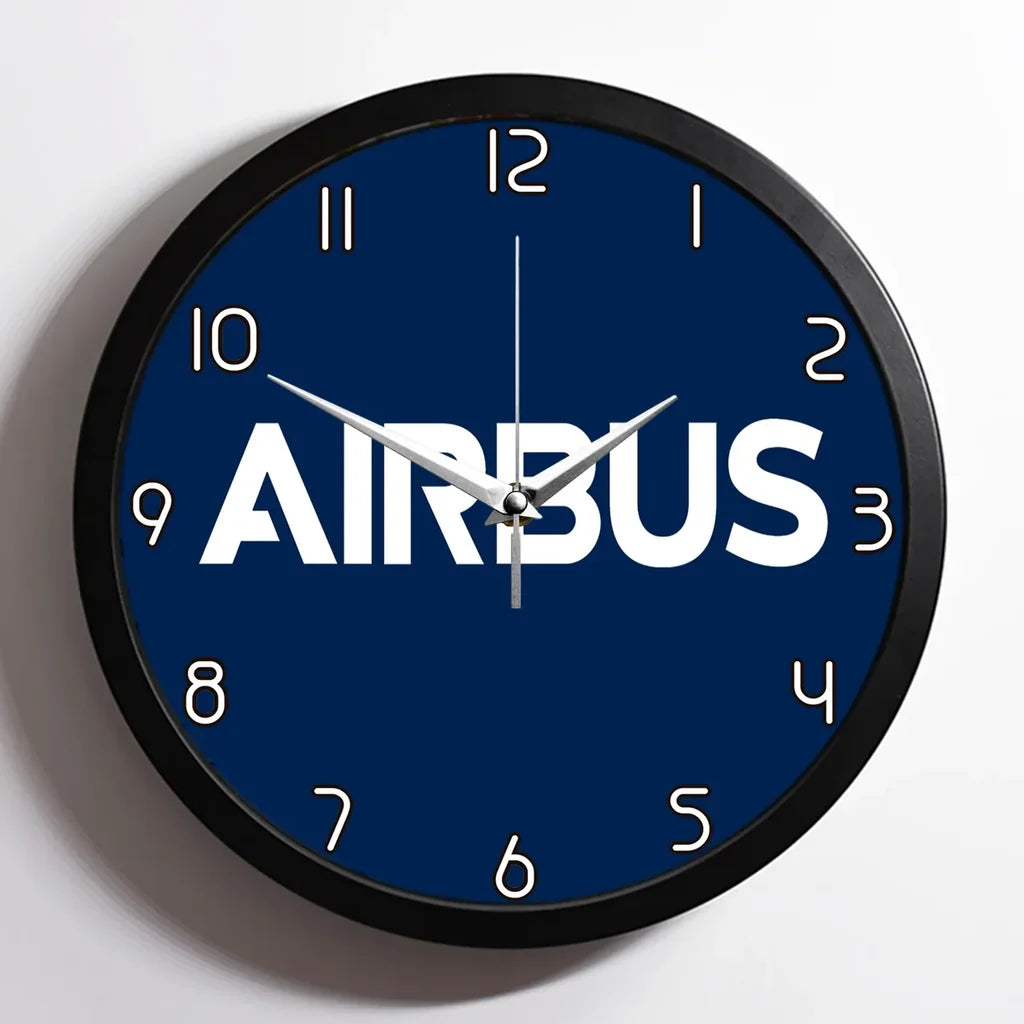 Airbus & Text Wall Clock - view 3