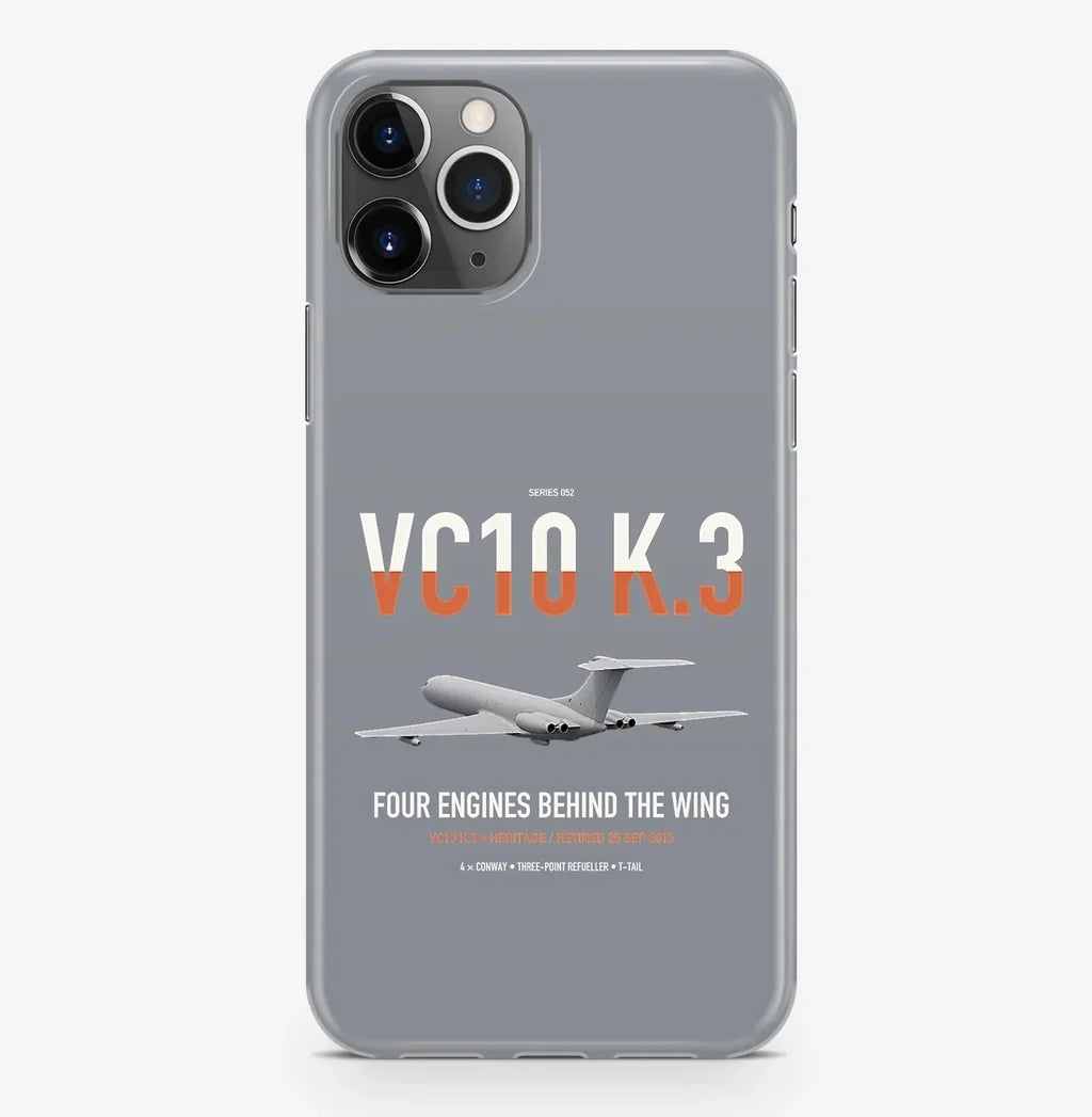 Vickers VC10 K.3 design on gray magsafe iphone case, for iPhone Pro Max