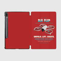 Thumbnail for DJI Flip design on red samsung tablet tablet case
