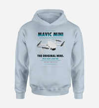 Thumbnail for DJI Mavic Mini design on light blue hoodie single side