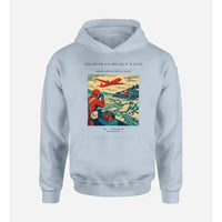 Thumbnail for VINTAGE G4491 - The River Ice Breakup Watch - Premium Hoodie design on lightblue premium