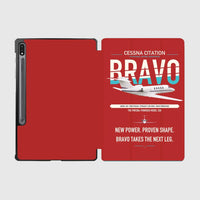 Thumbnail for Cessna Citation Bravo design on red samsung tablet tablet case