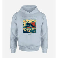 Thumbnail for VINTAGE G4460 - The Delta Wing Debut - Premium Hoodie design on lightblue premium